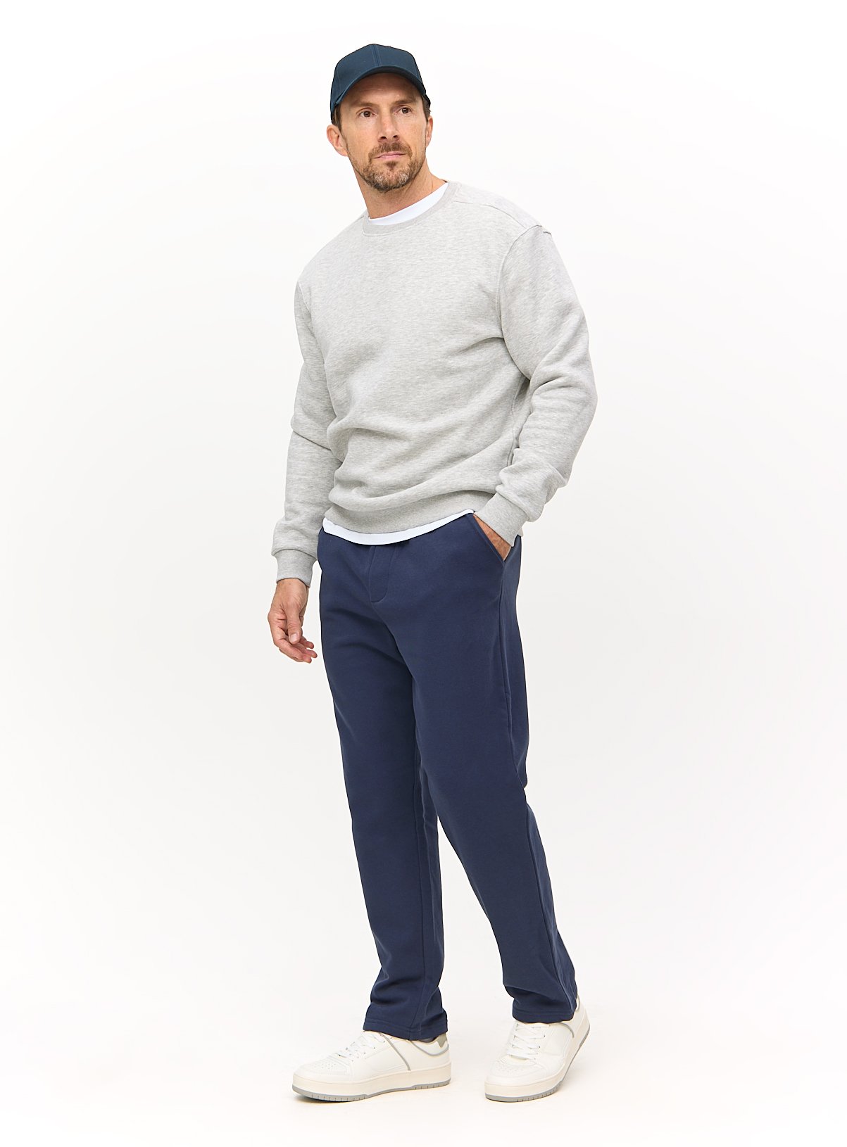 Charcoal Grey & Navy Joggers 2 Pack  XXL - Image 3 thumbnail
